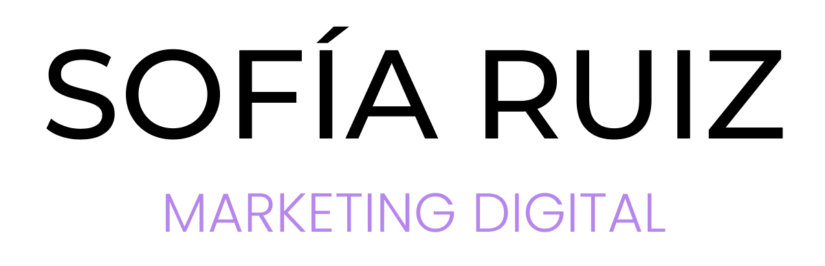Sofia Ruiz - Marketing Digital